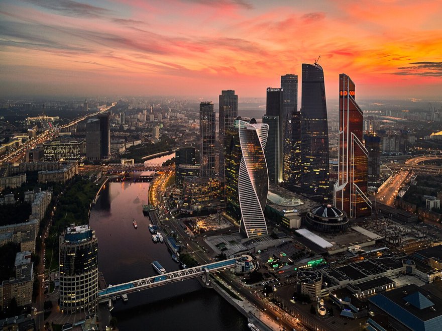 Москва-Сити — деловой центр Москвы, Россия